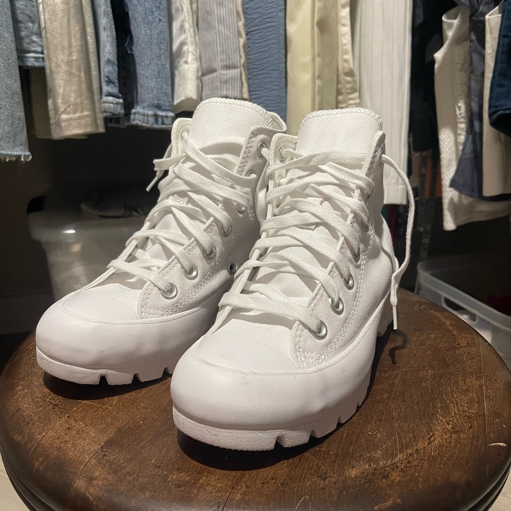 Converse Women's White High-Top Sneakers